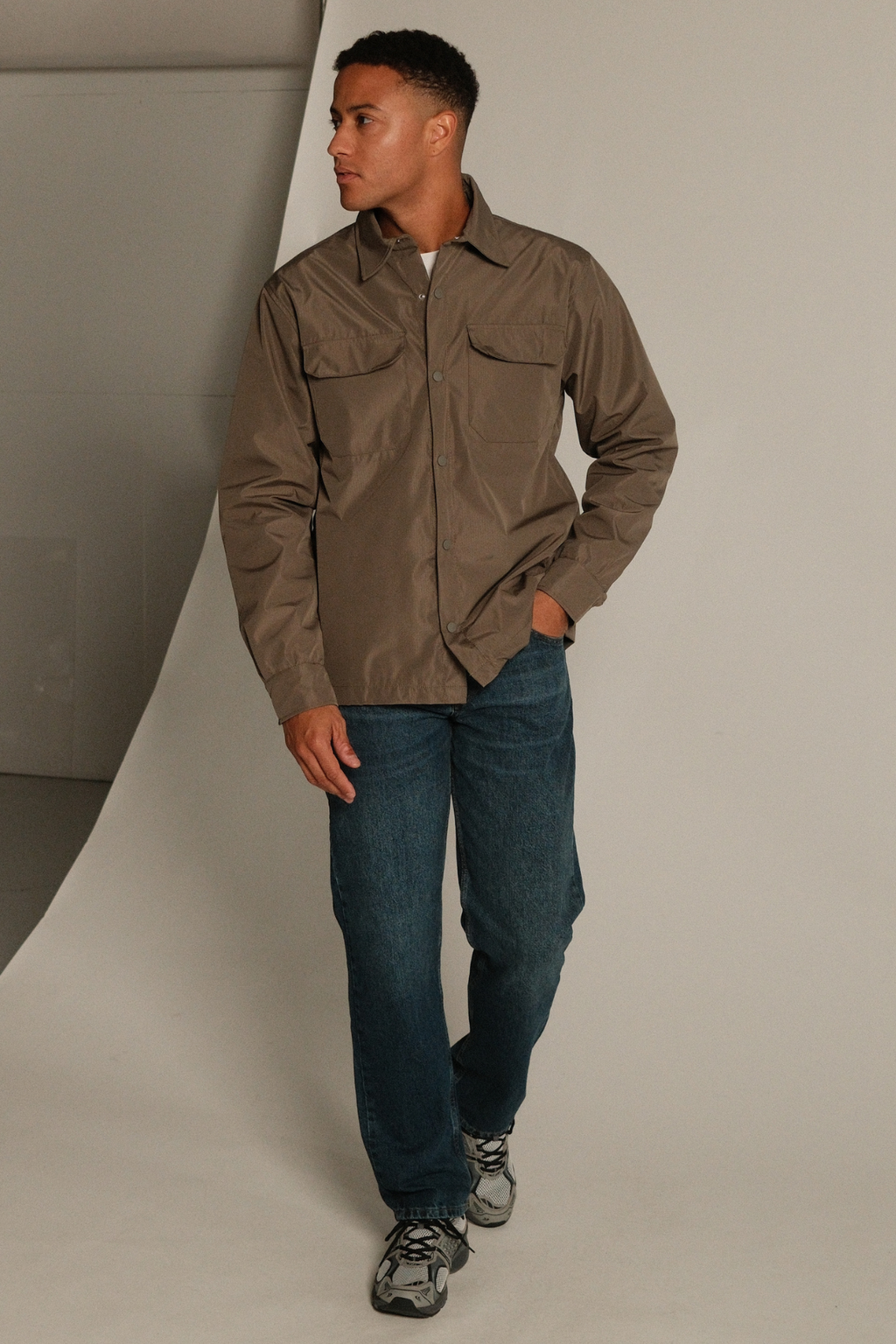 Oliver Overshirt - Oliven