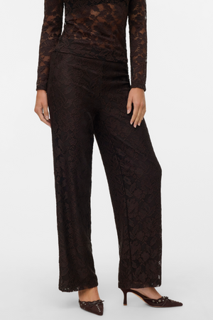 Neline Wide Pant - Chokoladetorte