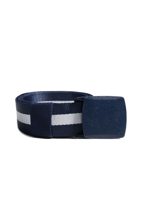 Canvas Bælte - Navy/White