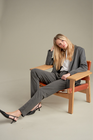 Performance Jakkesæt til dame (Mørkegrå)