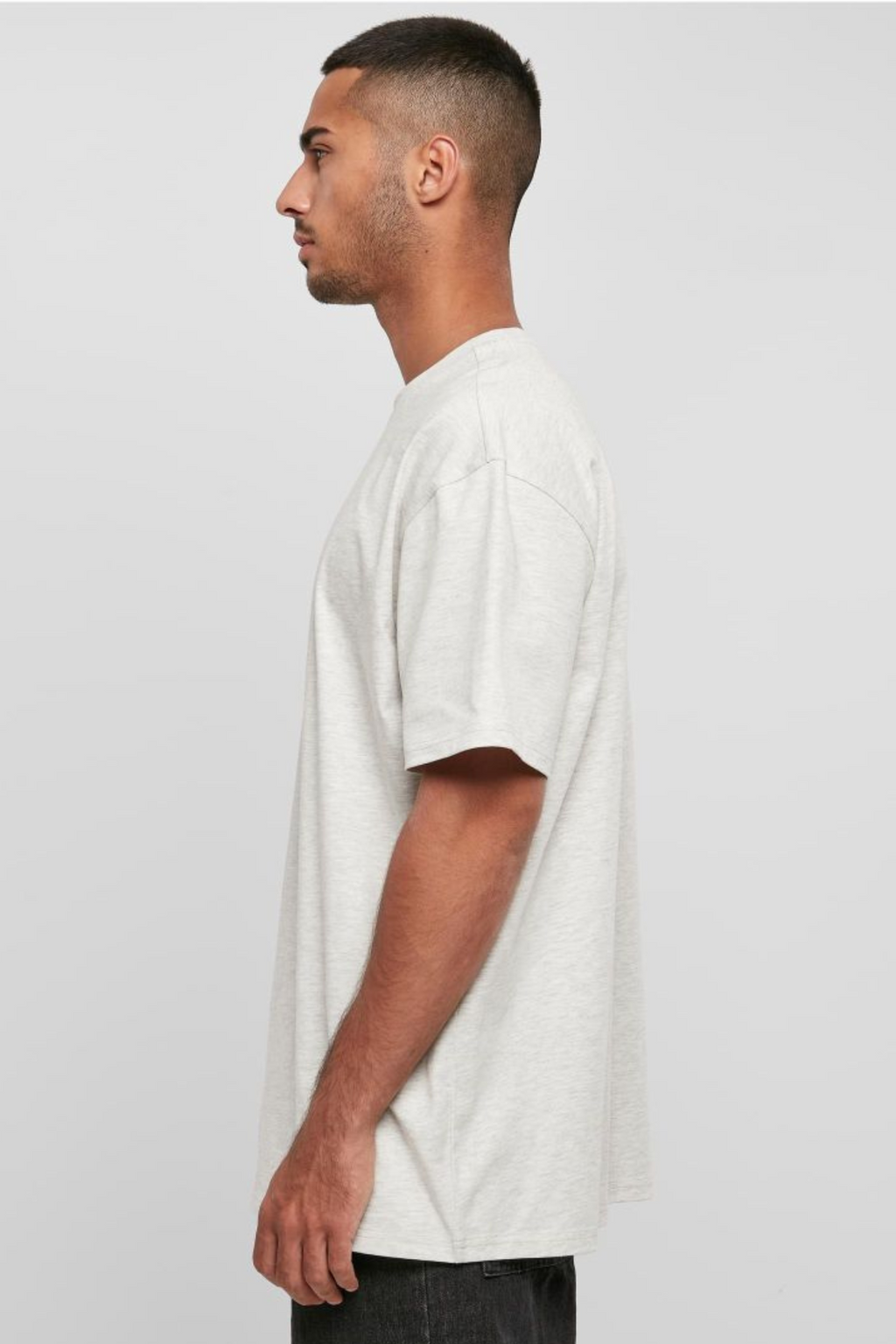 Heavy Oversized T-shirt - Lys Grå