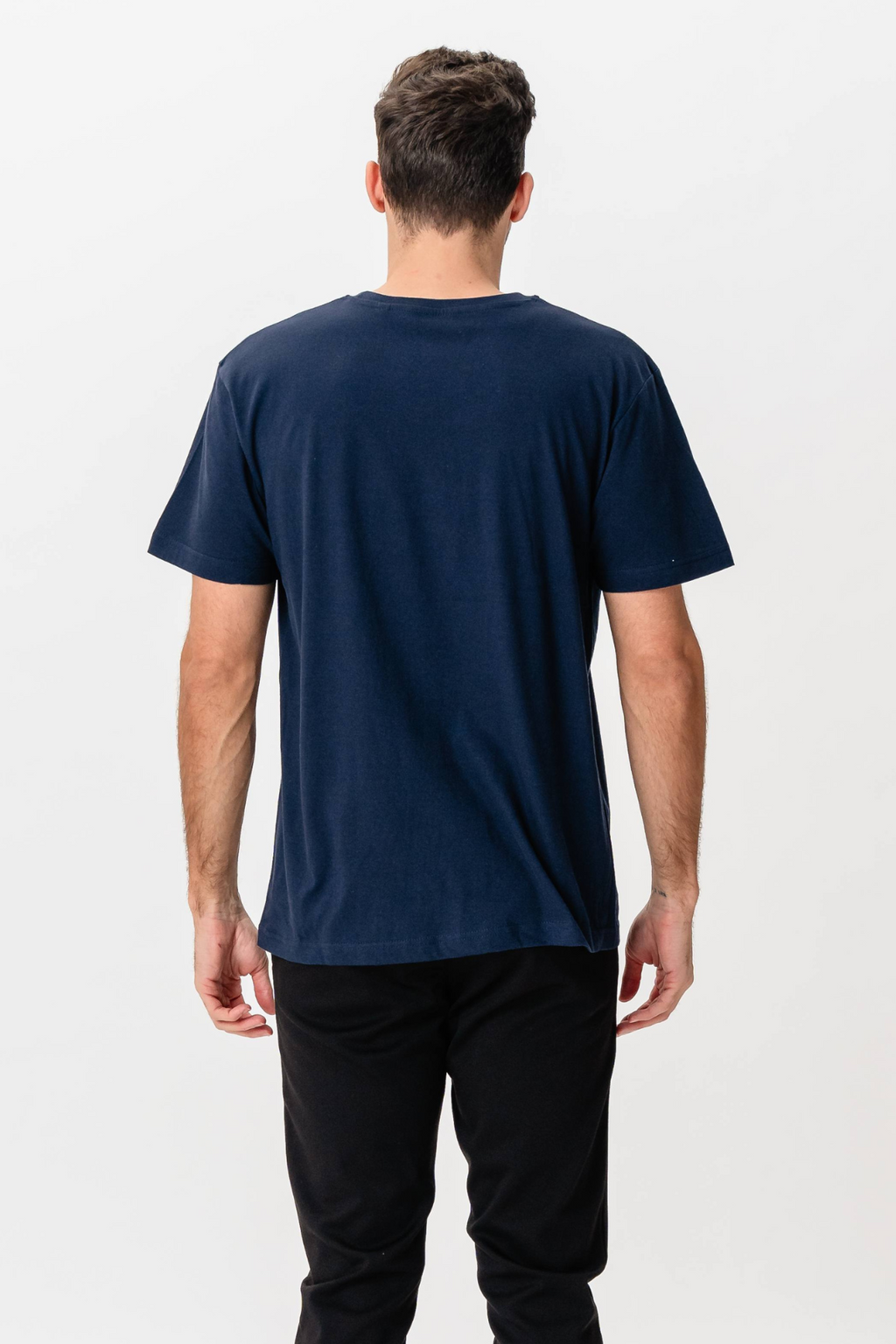 Basic Let T-shirt - Navy
