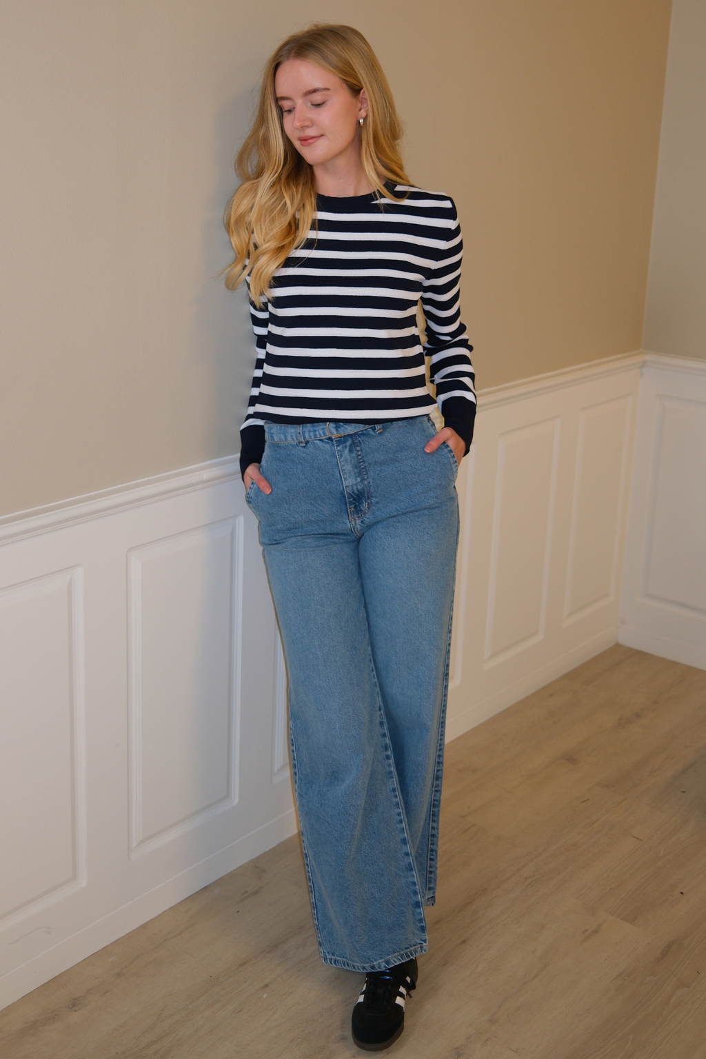 Amalia Jeans - Lyseblå