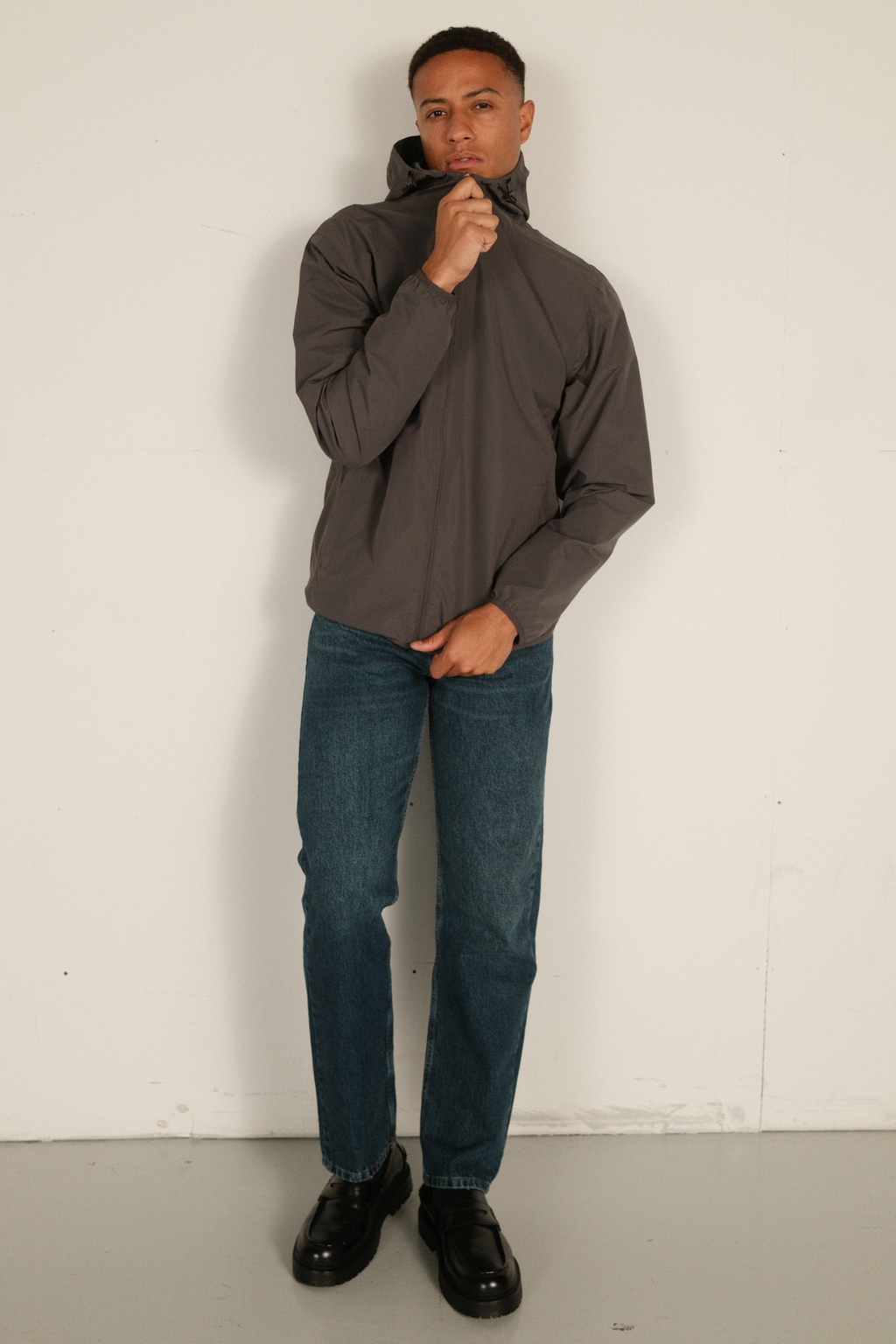 Windbreaker - Mørkegrå