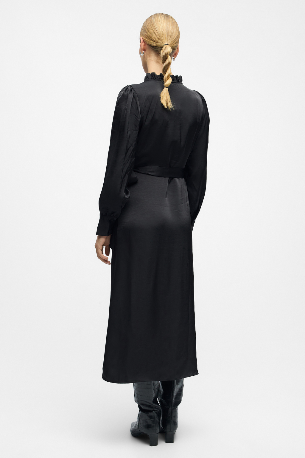 Chilli Slå-Om Kjole - Sort