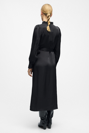 Chilli Slå-Om Kjole - Sort