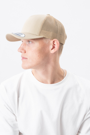 Retro Trucker Cap - Khaki