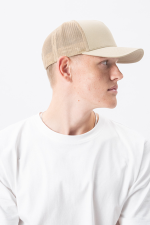 Retro Trucker Cap - Khaki