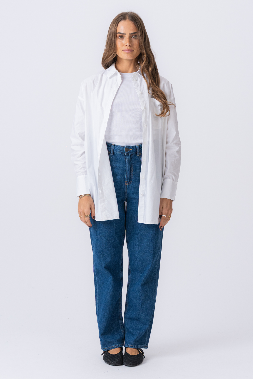 Oversized Shirt - Hvid