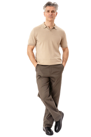 Nathan Strik Polo - Sand