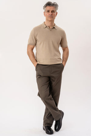 Nathan Strik Polo - Sand