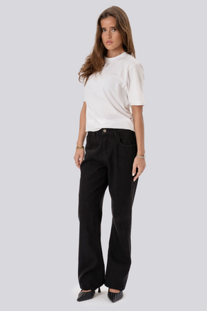 Erica Loose Jeans - Sort