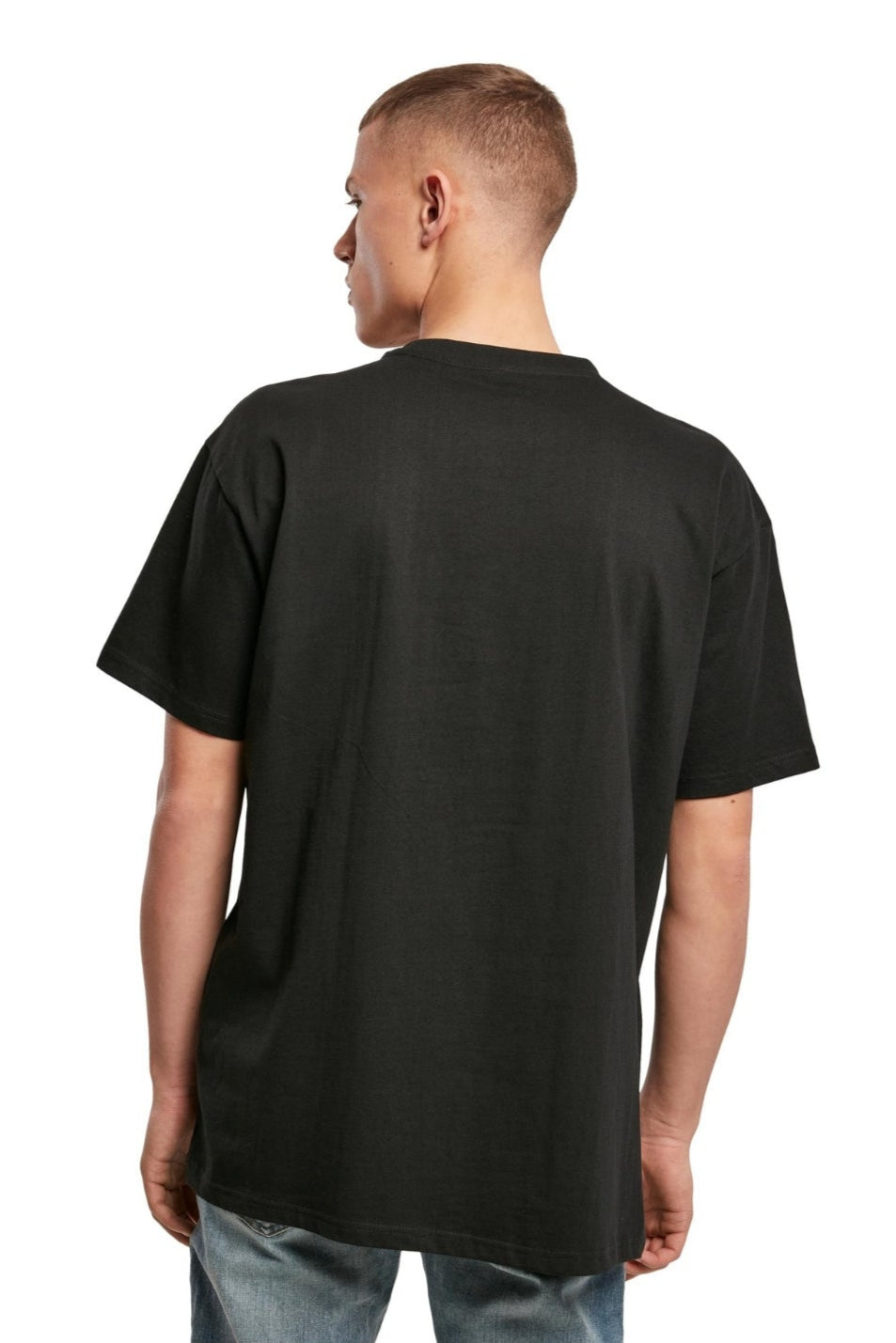 Heavy Oversized T-shirt - Sort