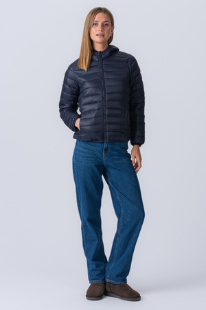 Let Puffer Jakke - Navy