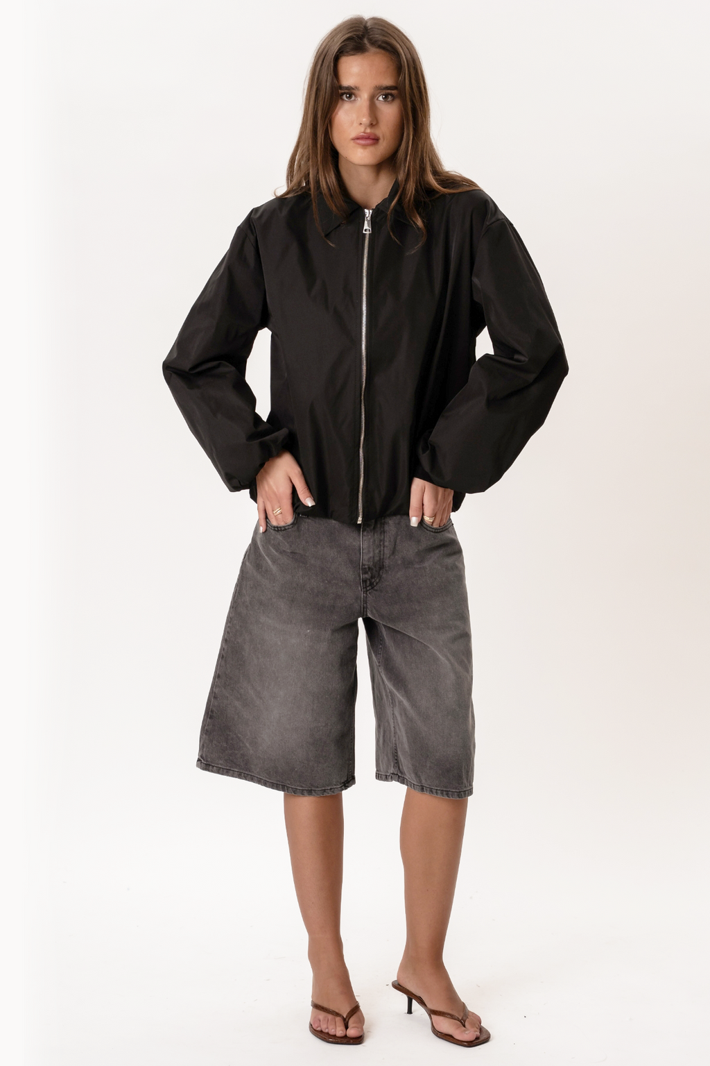 Ines Short Jacket - Sort