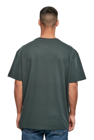 Heavy Oversized T-shirt - Flaskegrøn