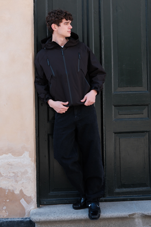 Asher Short Jacket - Sort