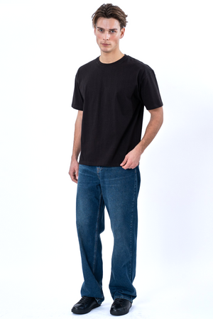 Heavy Boxfit Tee - Sort
