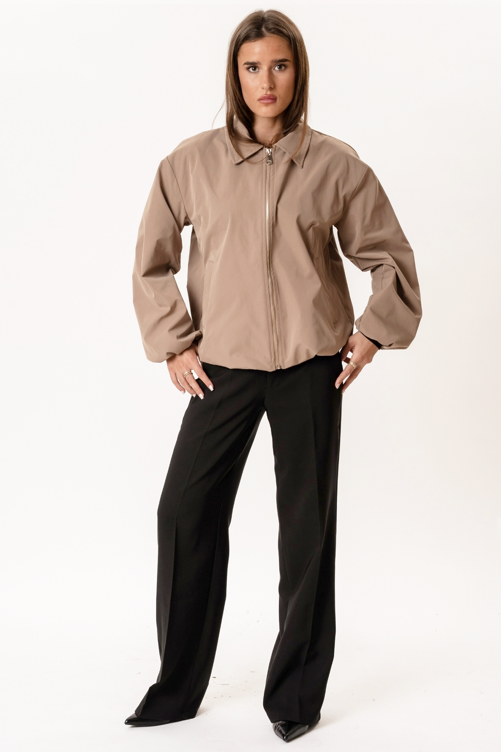 Ines Short Jacket - Camel