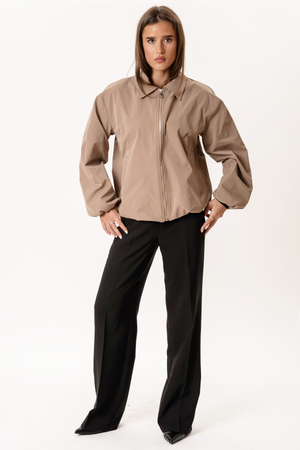 Ines Short Jacket - Camel