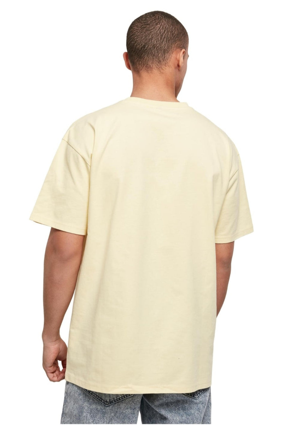 Heavy Oversized T-shirt - Blød Gul