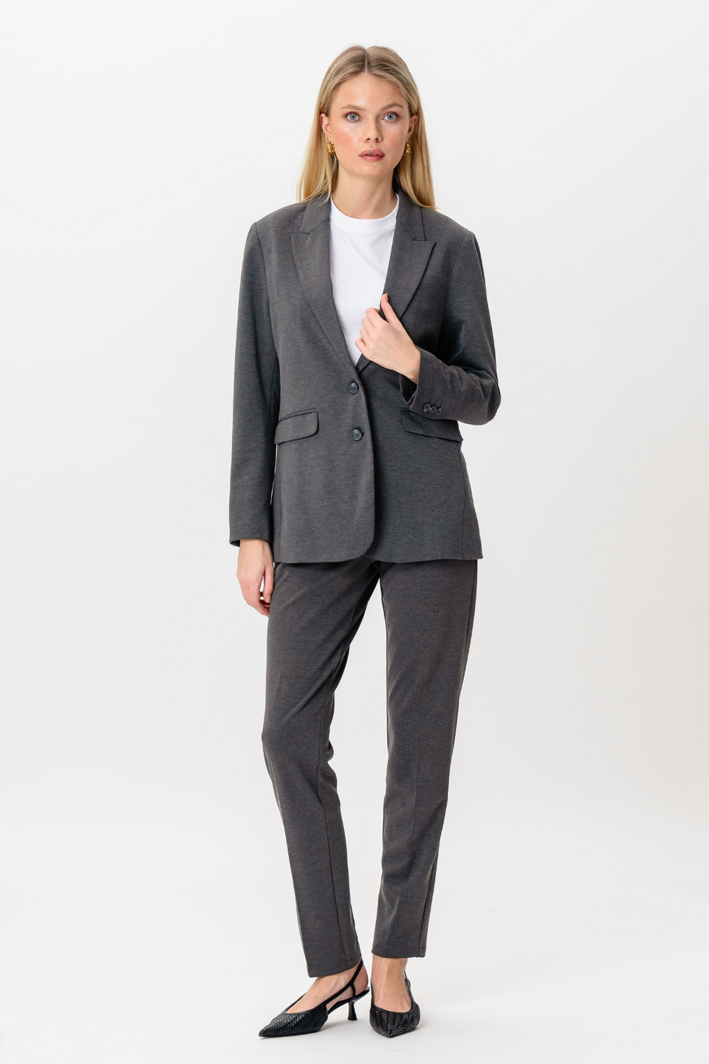 Performance Jakkesæt til dame (Mørkegrå)