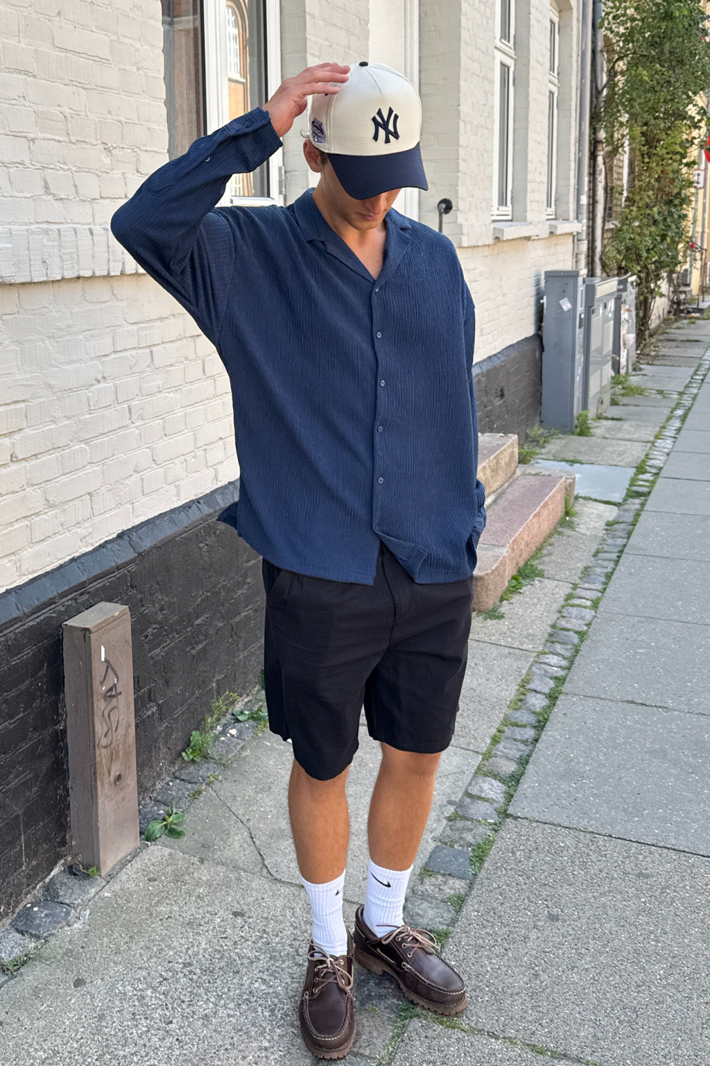 Aidan Skjorte - Navy