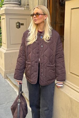 Allie quiltet jakke - Java