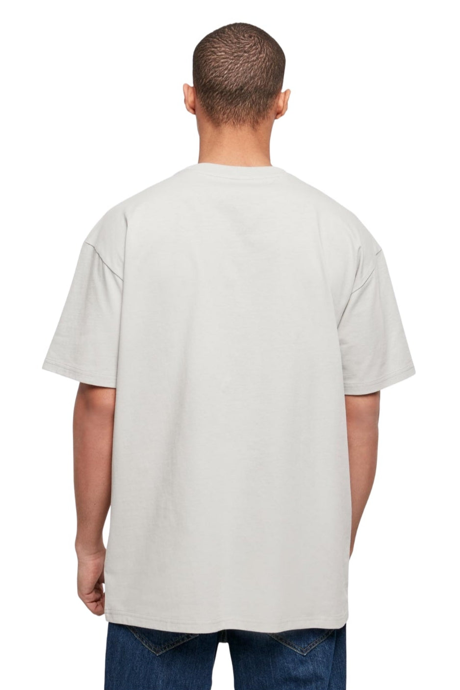 Heavy Oversized T-shirt - Lys Asfalt