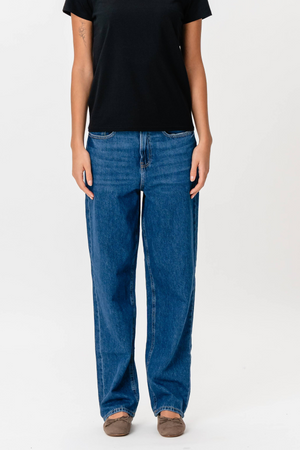 De Originale Performance Loose Jeans - Medium Blue Denim