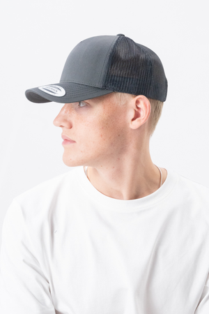 Retro Trucker Cap - Charcoal