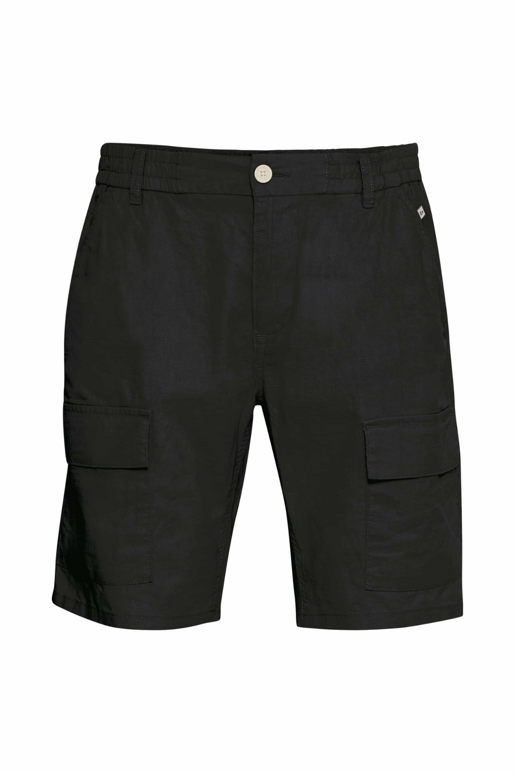 Cargo Hør Shorts - Sort