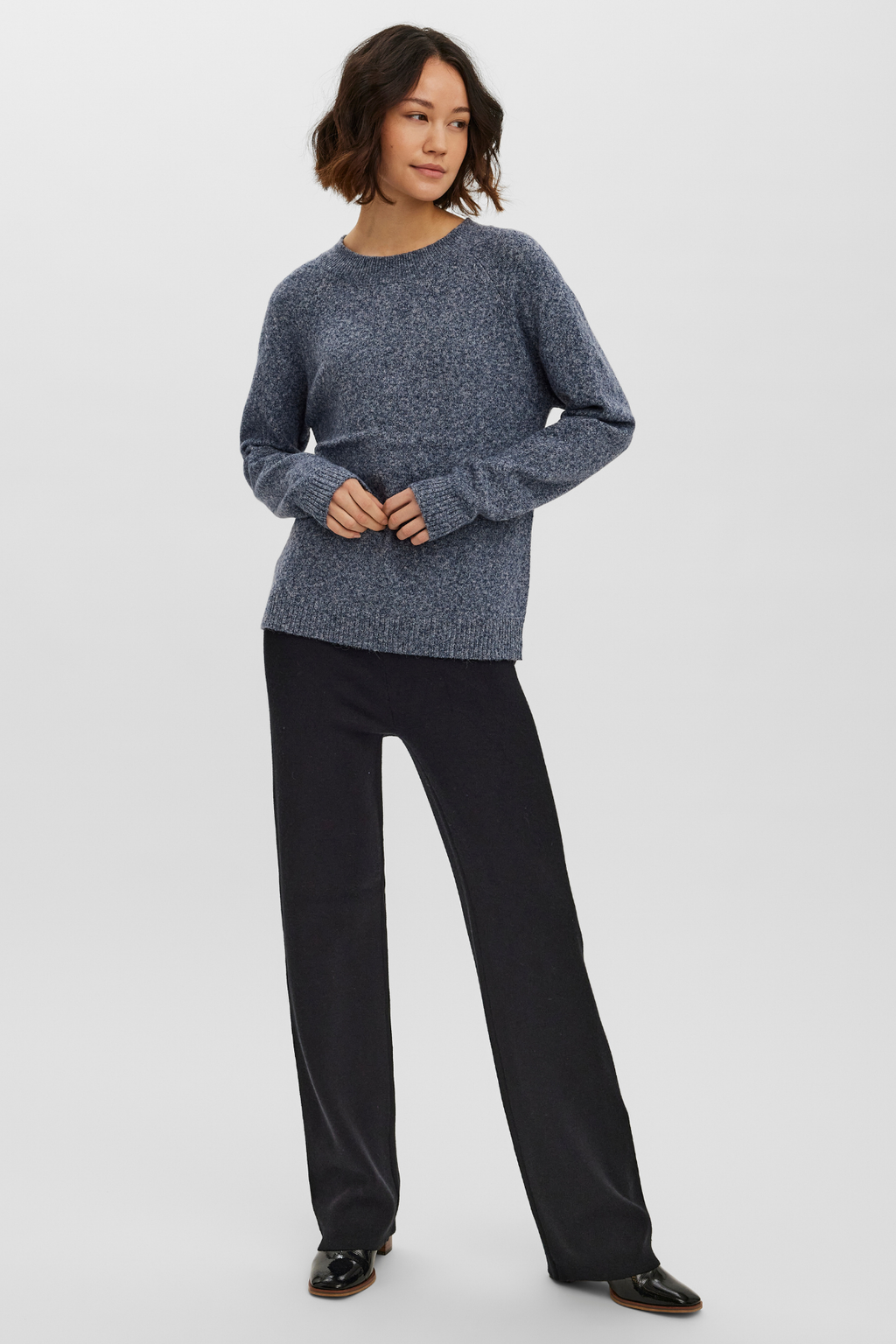 Blød Doffy strik - Navy