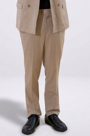 Classic Pants - Beige Melange