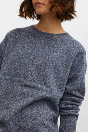 Blød Doffy strik - Navy