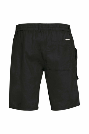 Cargo Hør Shorts - Sort