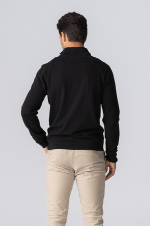 Pullover Half Zip - Sort (C.D)