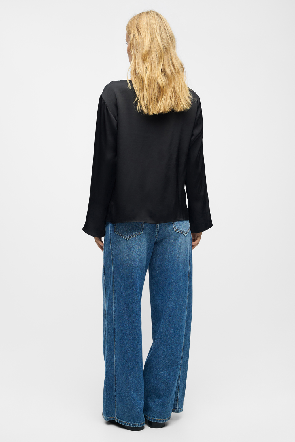 Chilli Waterfall Top - Sort