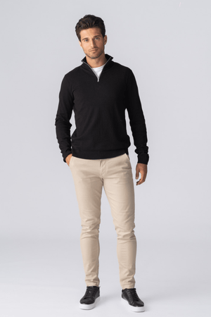 Pullover Half Zip - Sort