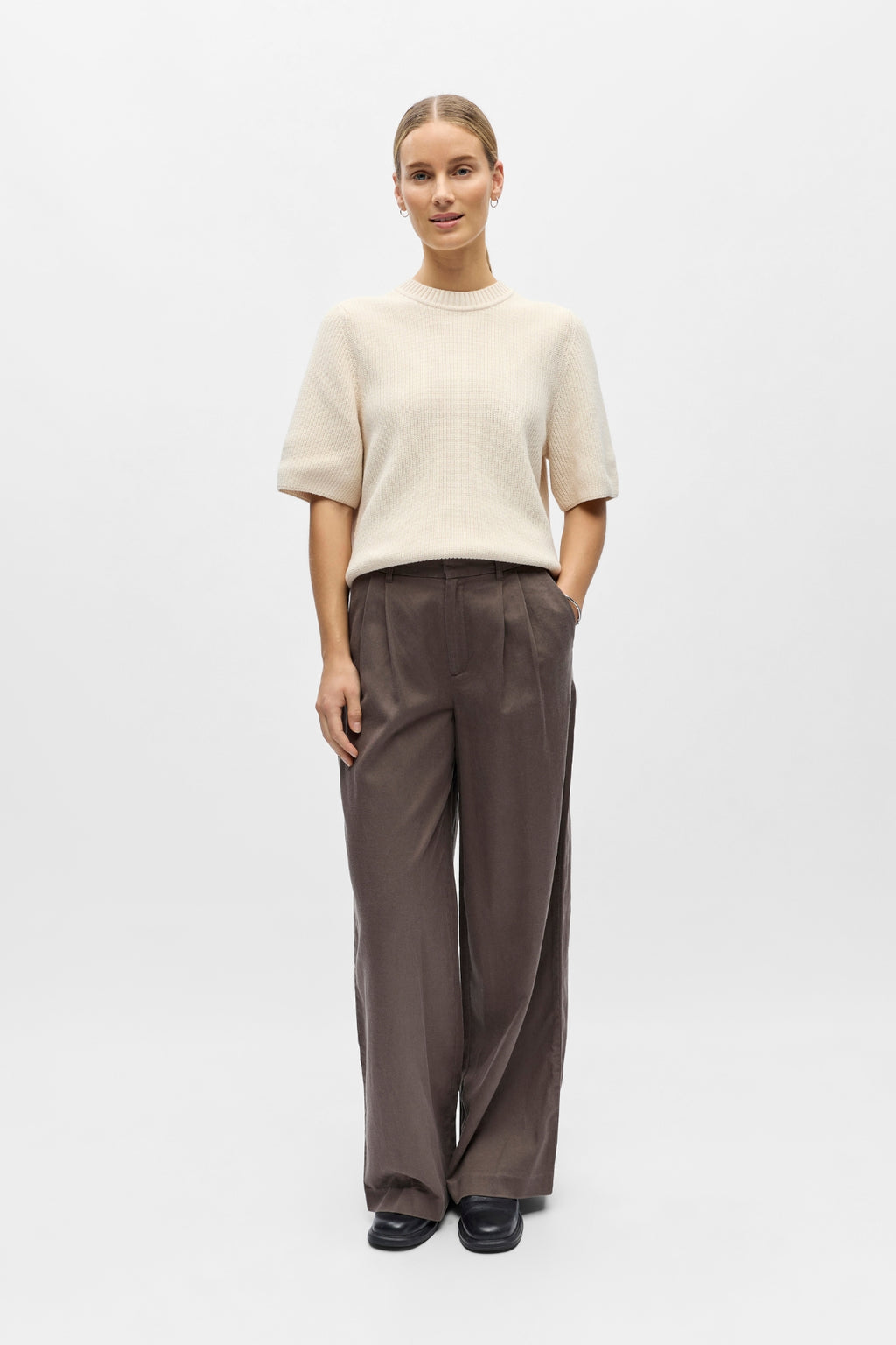 Tuba Mw Wide Pants - Morel