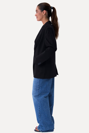 Klassisk fit Blazer - Sort
