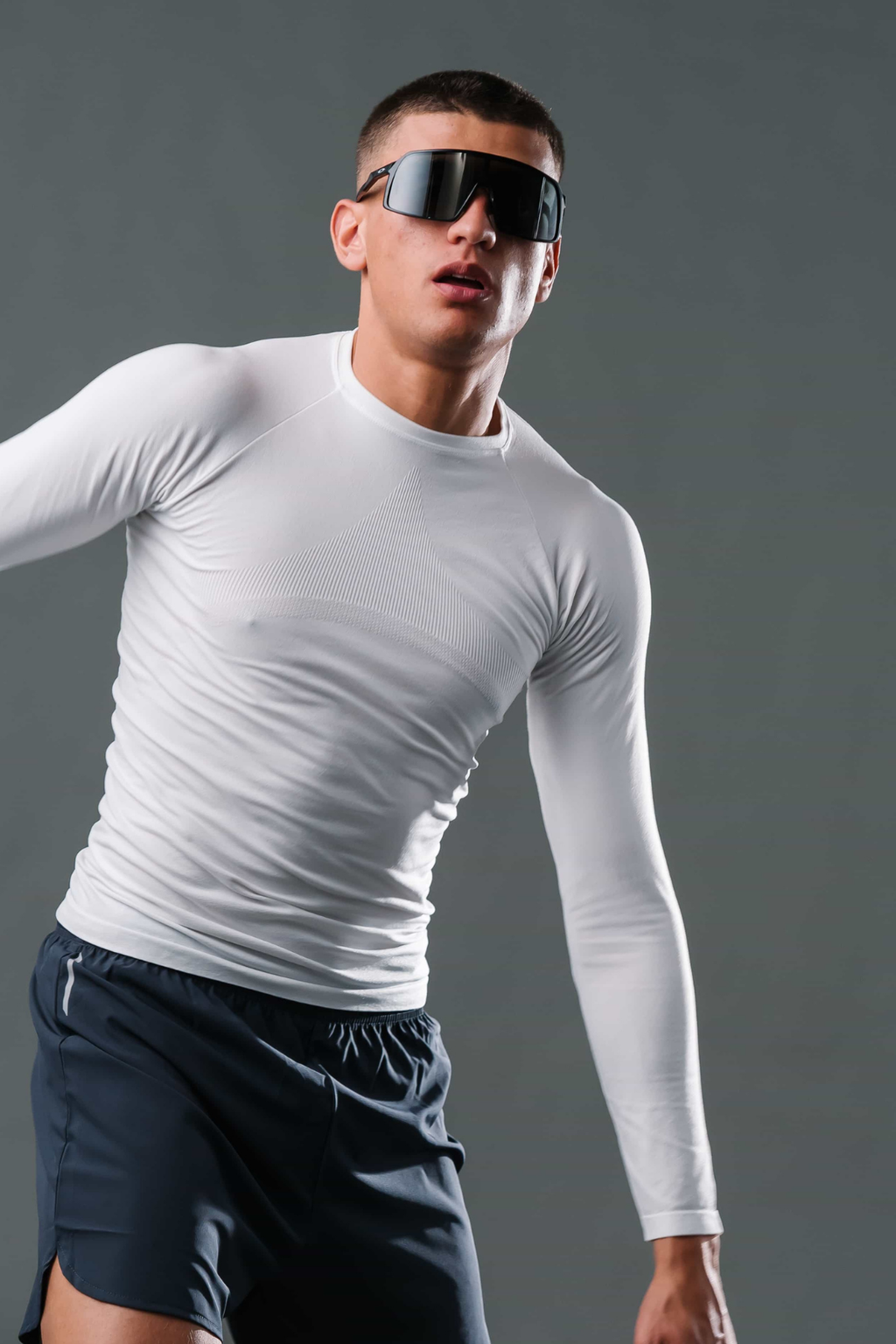 Prime Langærmet T-shirt - Hvid