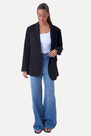 Klassisk fit Blazer - Navy