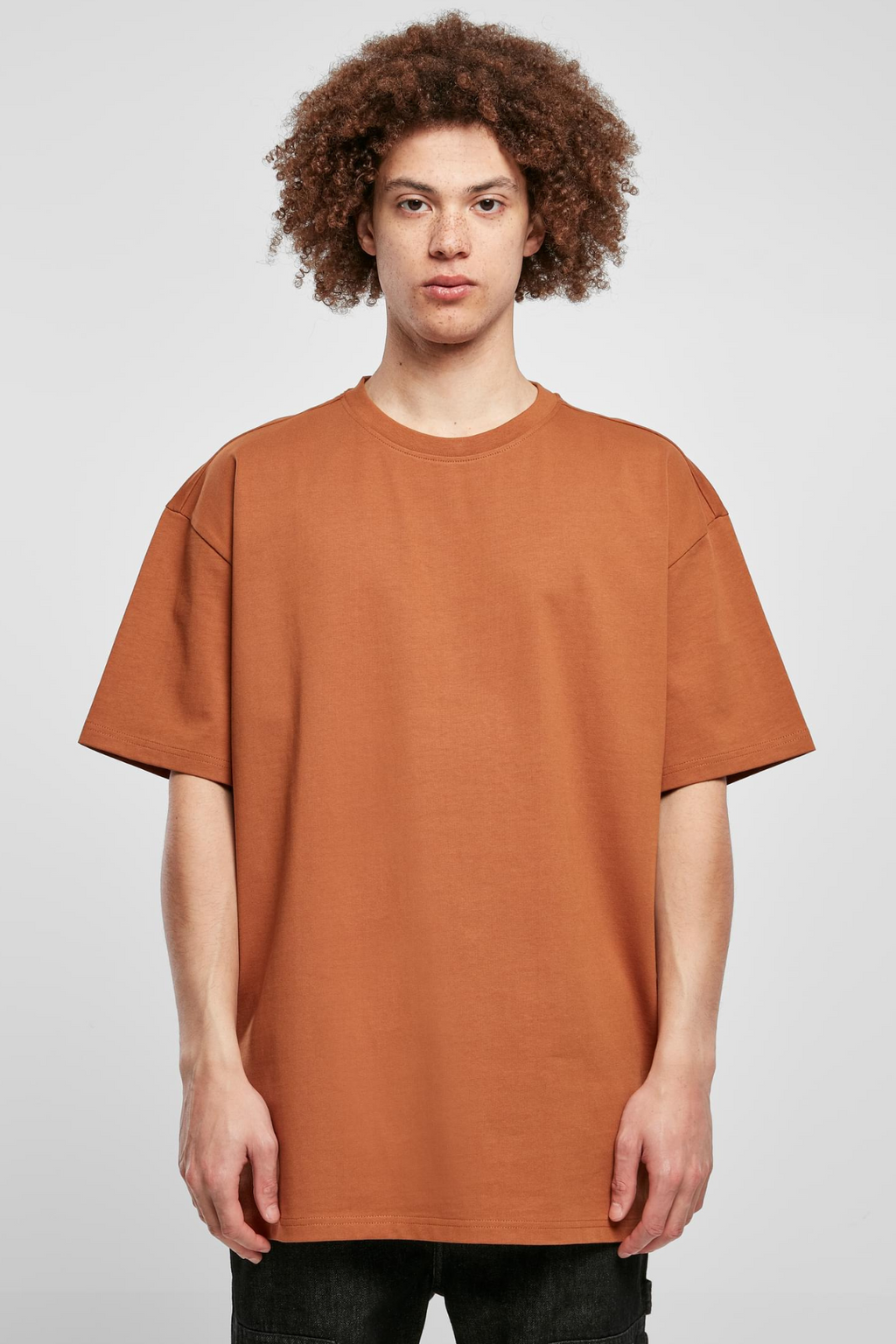 Heavy Oversized T-shirt - Toffee