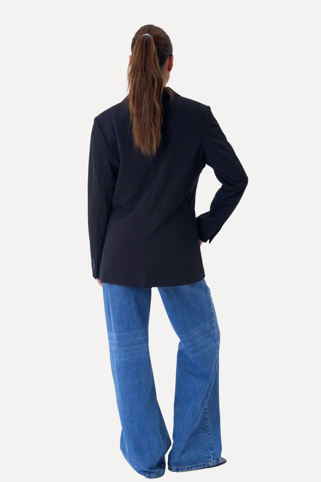 Klassisk fit Blazer - Navy