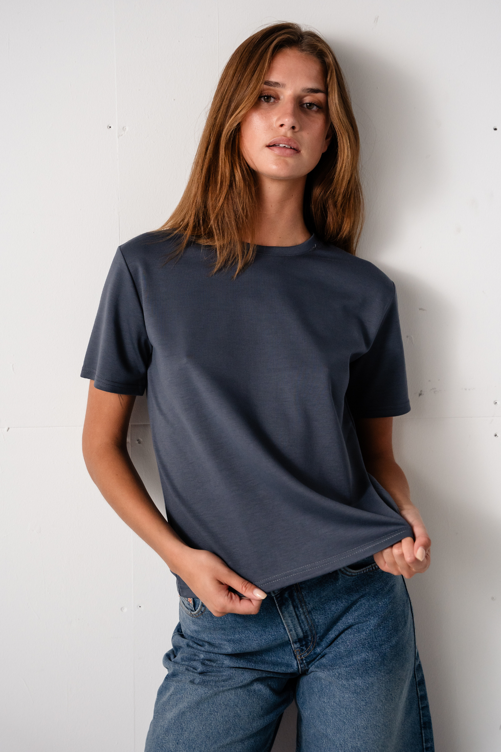Leah Loose T-shirt - Grå