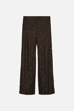 Neline Wide Pant - Chokoladetorte