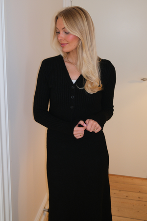 Nova Tie Blouse Knit - Sort