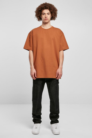 Heavy Oversized T-shirt - Toffee