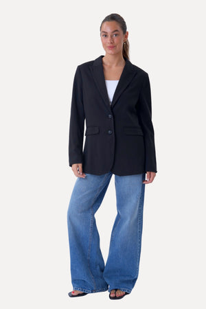 Klassisk fit Blazer - Navy